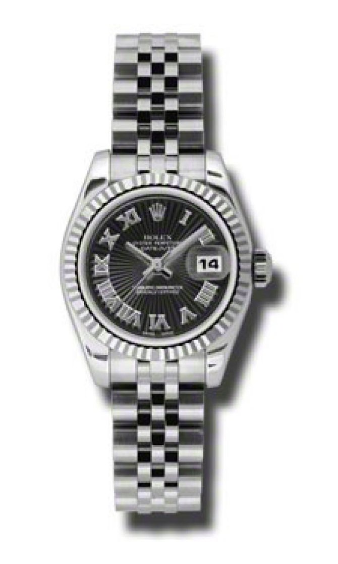 Rolex 179174 bksbrj Datejust Ladies 26mm Steel and White Gold - фото 1