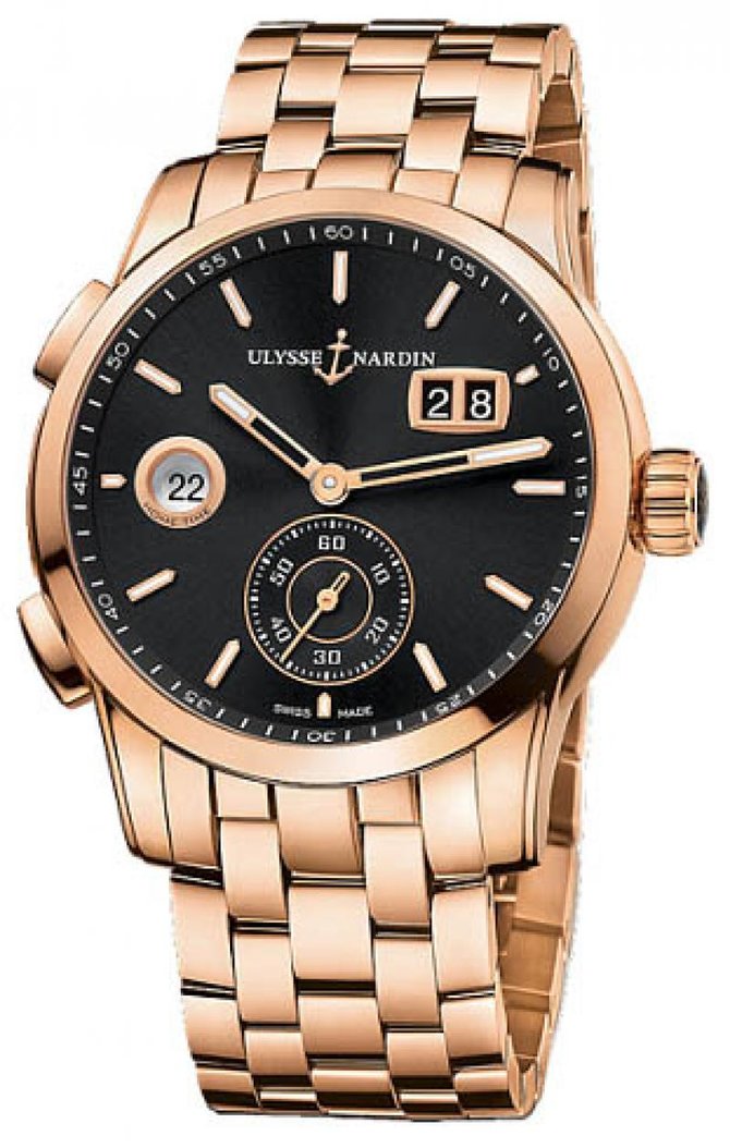 Ulysse Nardin 3346-126-7/92 Dual Time Manufacture
