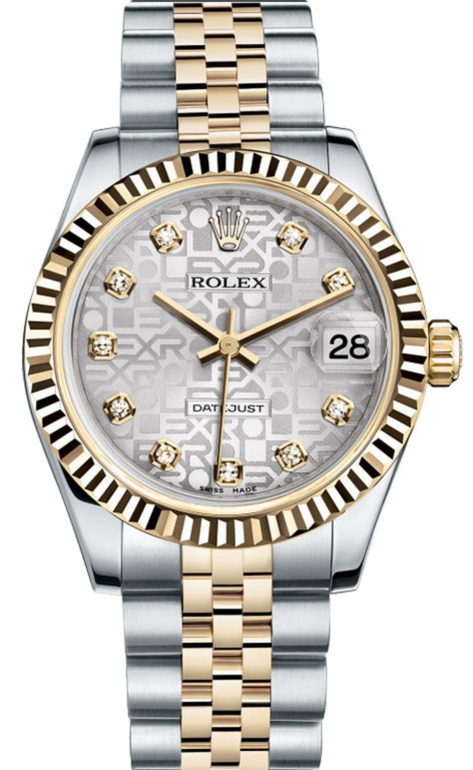 Rolex 178273 sjdj Datejust 31mm Steel and Yellow Gold
