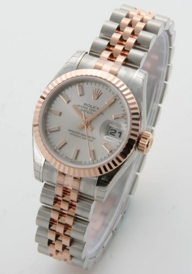 Rolex 179171 sij Datejust Ladies  26mm Steel and Everose Gold - фото 3