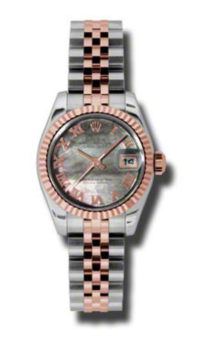 Rolex 179171 dkmrj Datejust Ladies 26mm Steel and Everose Gold - фото 1