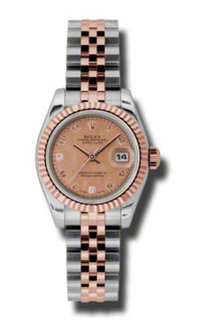 Rolex 179171 chadj Datejust Ladies 26mm Steel and Everose Gold - фото 1
