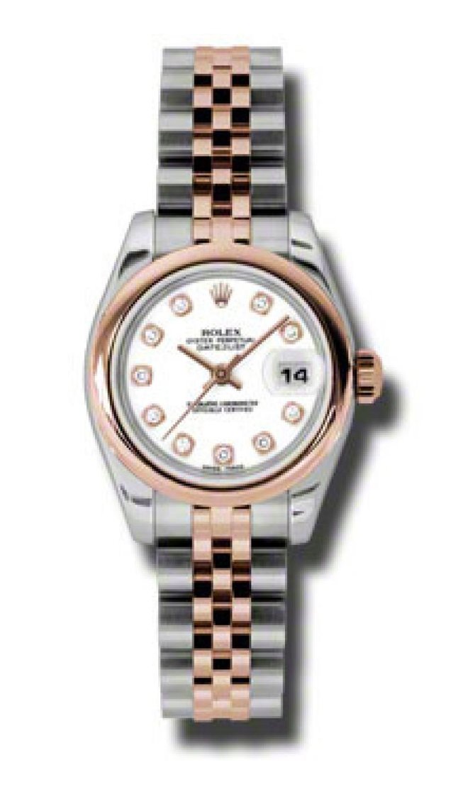 Rolex 179161 wdj Datejust Ladies 26mm Steel and Everose Gold - фото 3