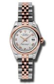 Rolex Datejust Ladies 179161 srj  26mm Steel and Everose Gold
