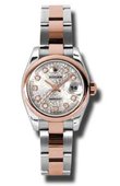 Rolex Datejust Ladies 179161 sjdo 26mm Steel and Everose Gold