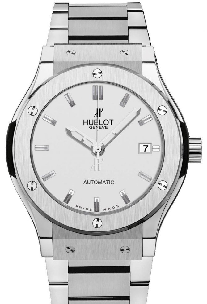 Hublot 511.NX.2610.NX Classic Fusion Titanium Opalin 