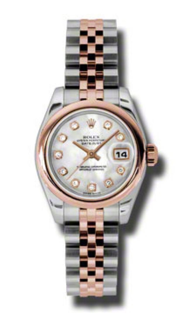 Rolex 179161 mdj Datejust Ladies 26mm Steel and Everose Gold - фото 1