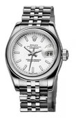 Rolex Datejust Ladies 179160 White 26mm Steel