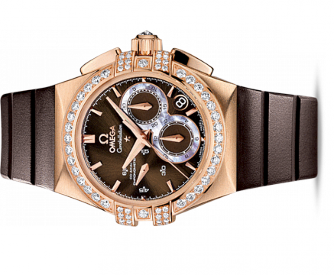 Omega 121.57.35.50.13.001 Constellation Ladies Double eagle co-axial chronograph - фото 2