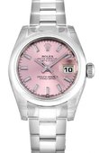 Rolex Datejust Ladies 179160 Pink 26mm Steel