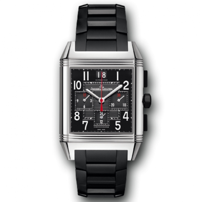 Jaeger LeCoultre 701867P Reverso Chronograph GMT Black - фото 1