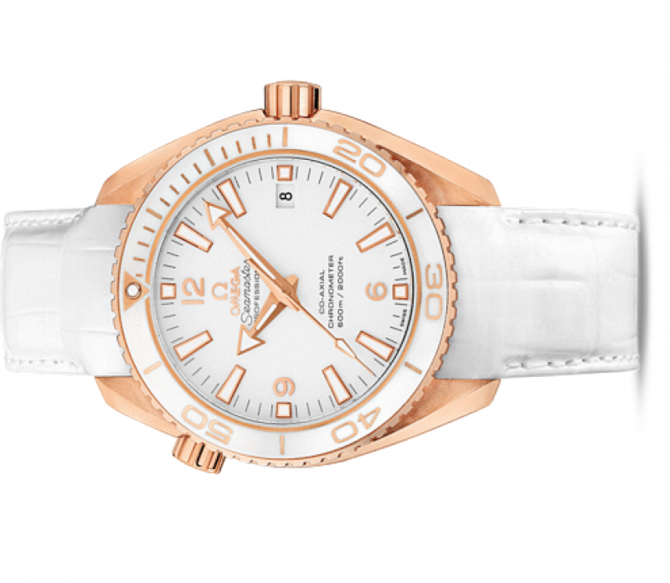 Omega 232.63.42.21.04.001 Seamaster Ladies Planet Ocean 600M Ceragold White Planet St. Moritz - фото 2