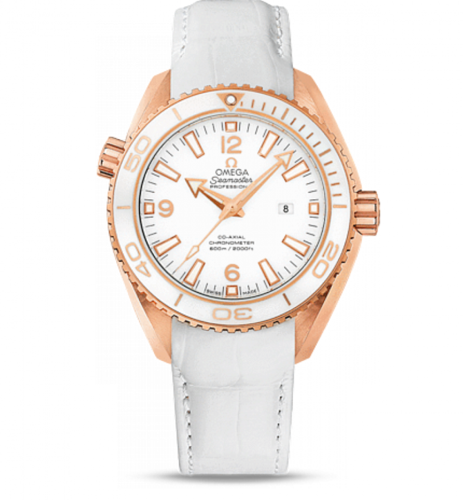 Omega 232.63.38.20.04.001 Seamaster Ladies Planet Ocean 600M Ceragold White Planet St. Moritz - фото 1