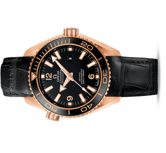 Omega 232.63.38.20.01.001 Seamaster Planet ocean 600m Ceragold - фото 2