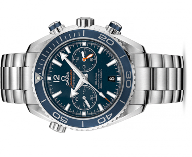 Omega 232.90.46.51.03.001 Seamaster Planet ocean 600M chronograph  - фото 2