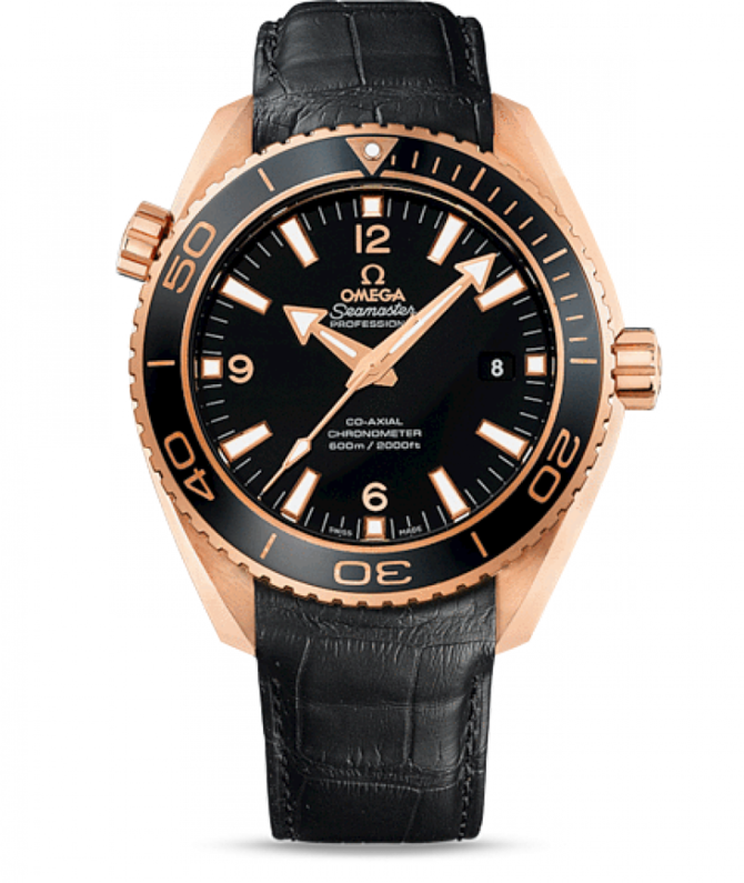 Omega 232.63.46.21.01.001 Seamaster Planet ocean 600m Ceragold - фото 1