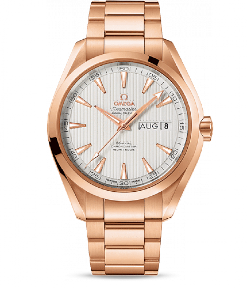 231.50.43.22.02.002 Omega Aqua terra 150m annual calendar Seamaster