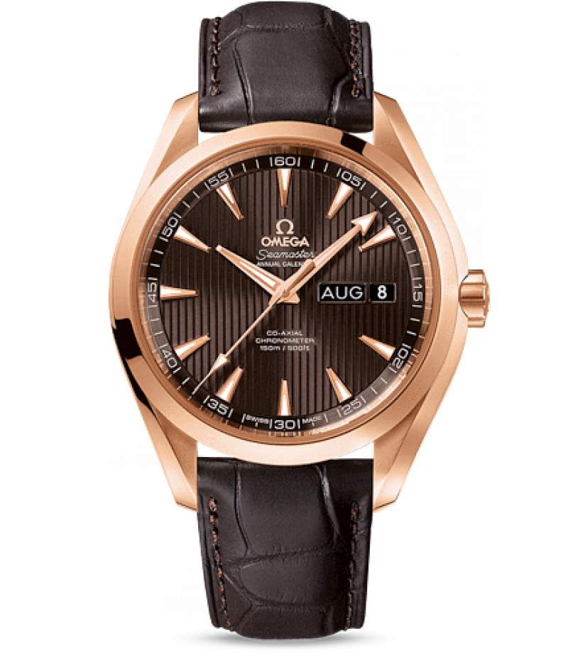 231.53.43.22.06.003 Omega Aqua terra 150m annual calendar Seamaster