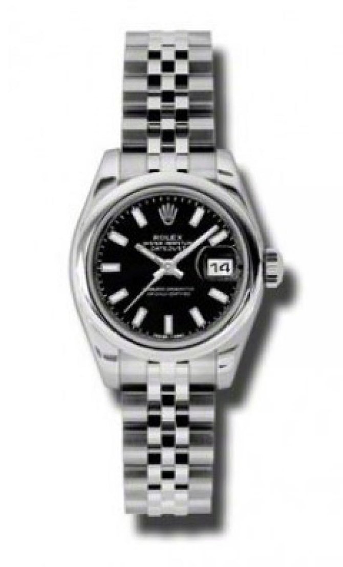 Rolex 179160 bksj Datejust Ladies 26mm Steel - фото 3