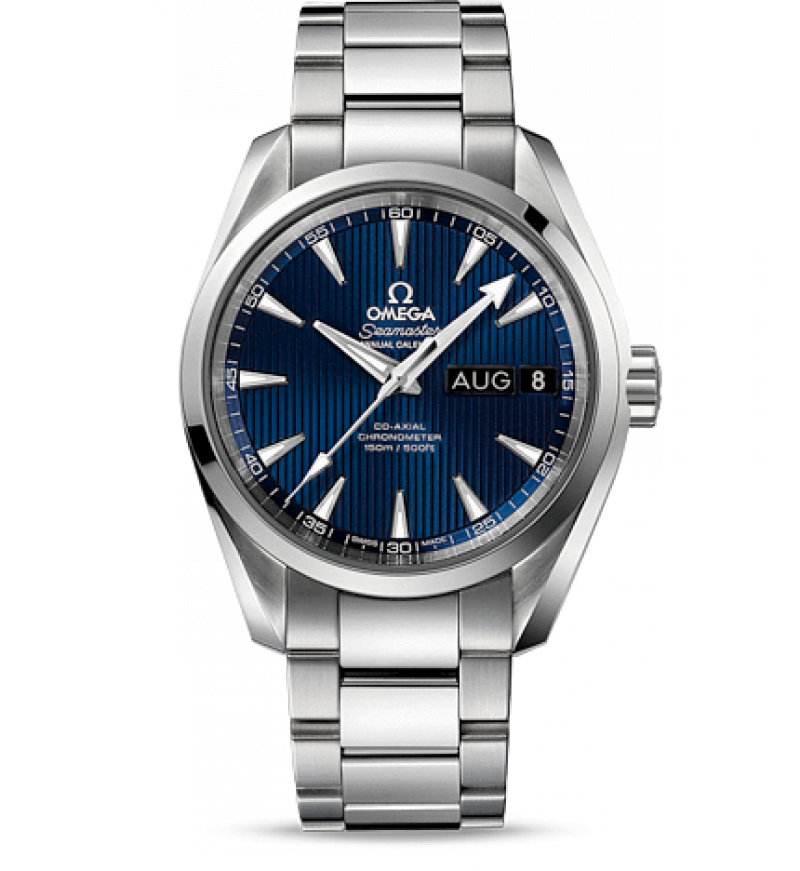 231.10.39.22.03.001 Omega Aqua terra 150m annual calendar Seamaster