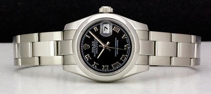Rolex 179160 bkro Datejust Ladies 26mm Steel - фото 3