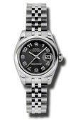 Rolex Datejust Ladies 179160 bkcaj 26mm Steel